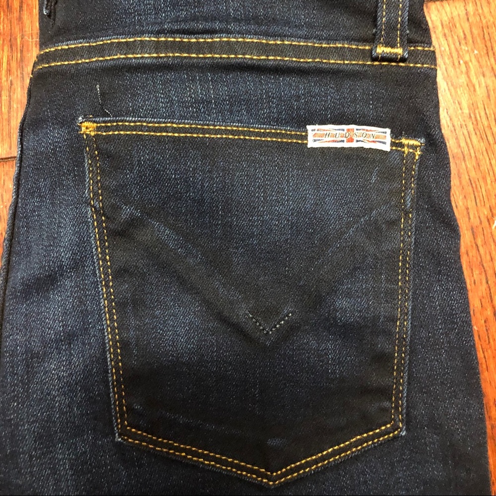 Hudson dark straight jeans - jeggings